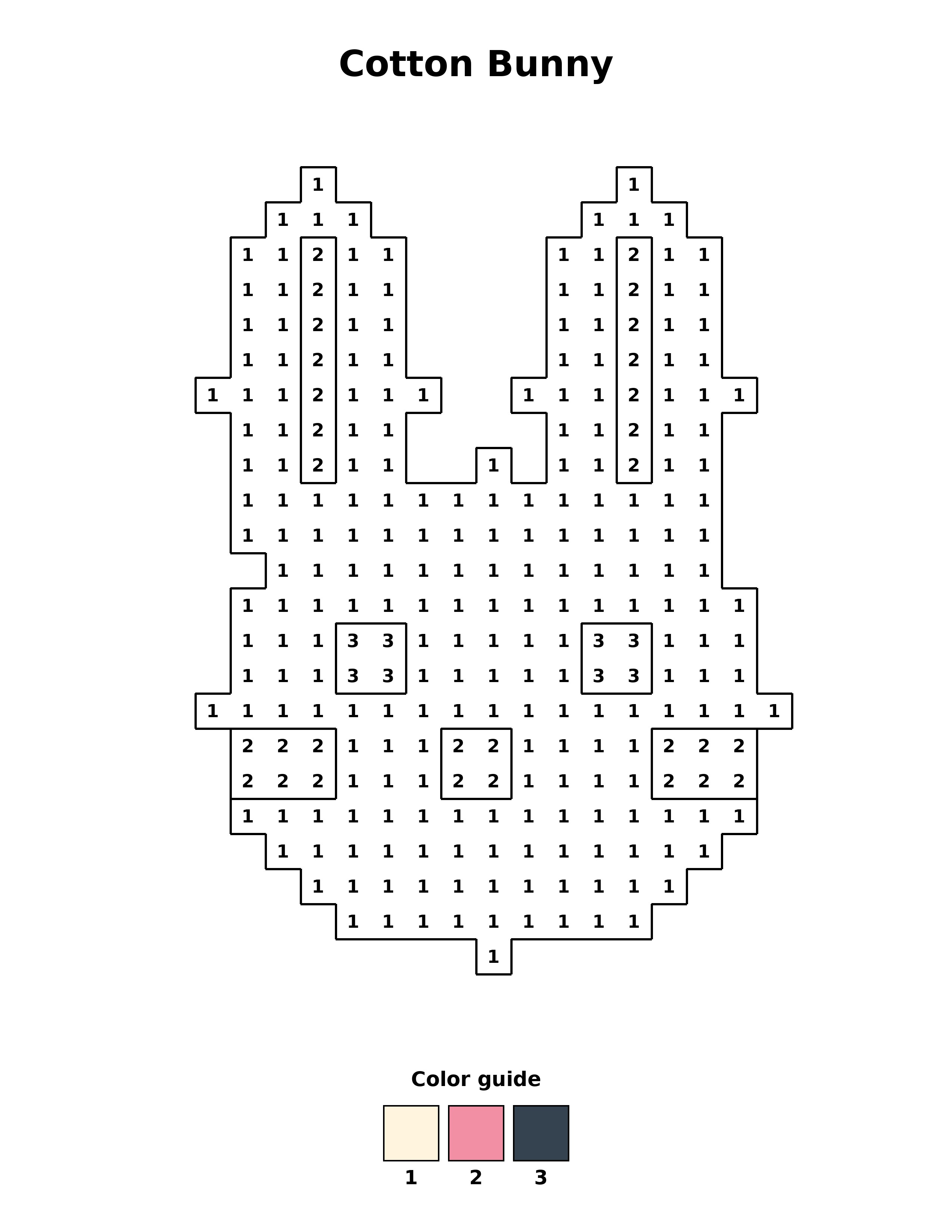 Free printable cotton bunny coloring page