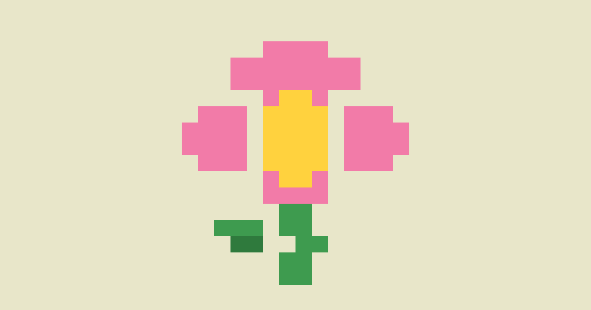 Bloom Buddy, a printable color-by-number page