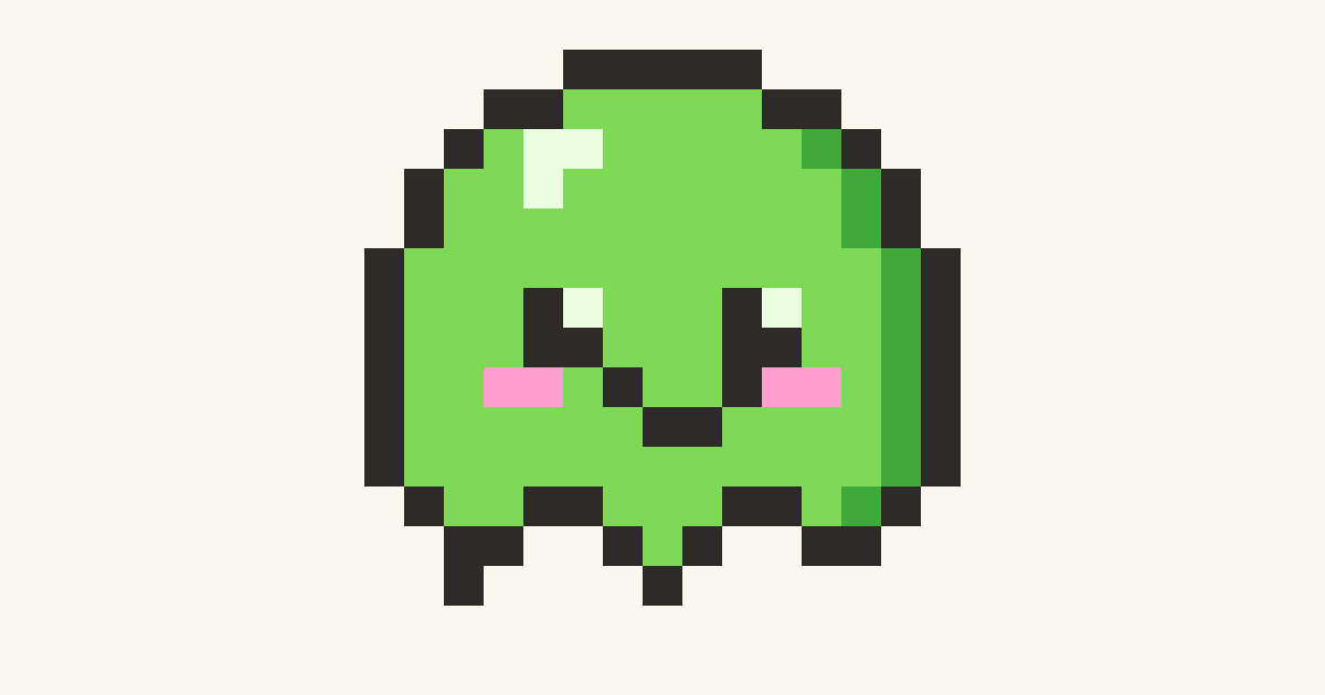Squishy Slime Buddy, a printable color-by-number page